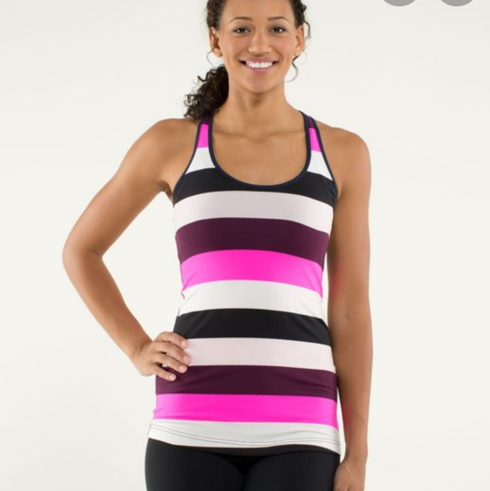 Lululemon Cool Racerback

Pow Stripe Raspberry Glo